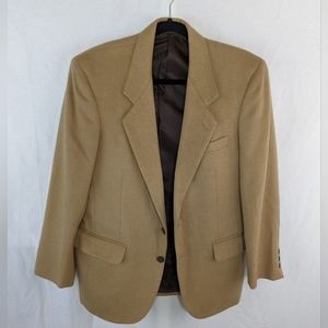 100% Camel Hair Women's Tan Blazer